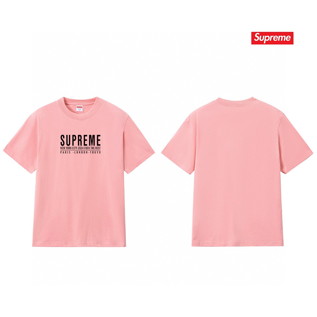 Supreme Chest Logo Graphic T-Shirt