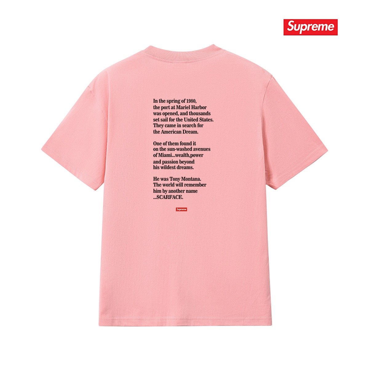 Supreme Face Graphic Short-Sleeve T-Shirt