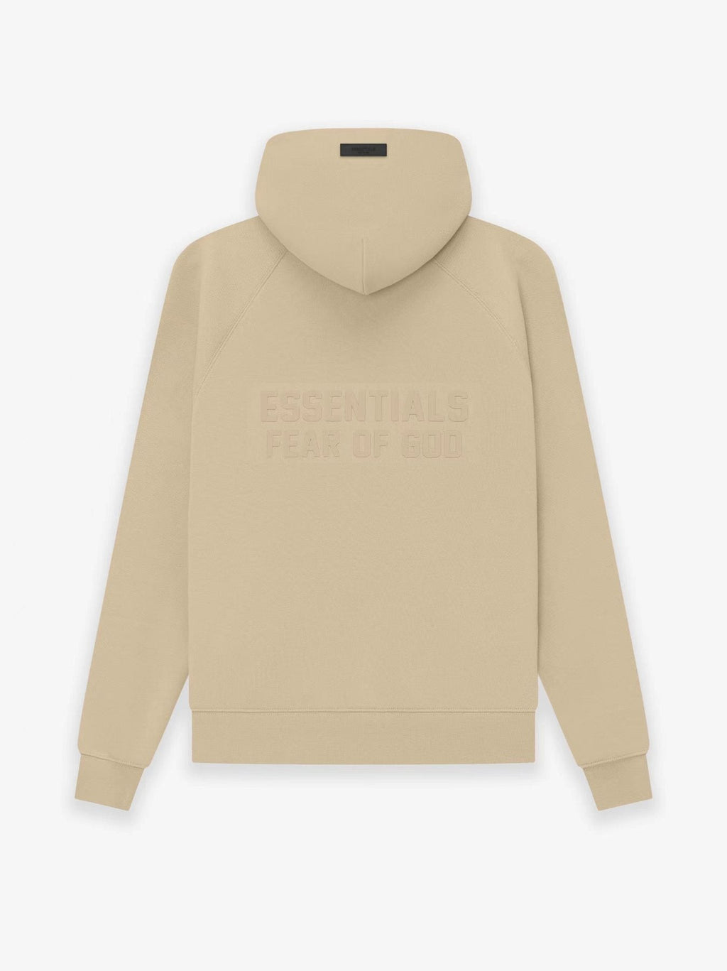 Essentials Fear of God Tonal Back Wordmark Pullover Hoodie