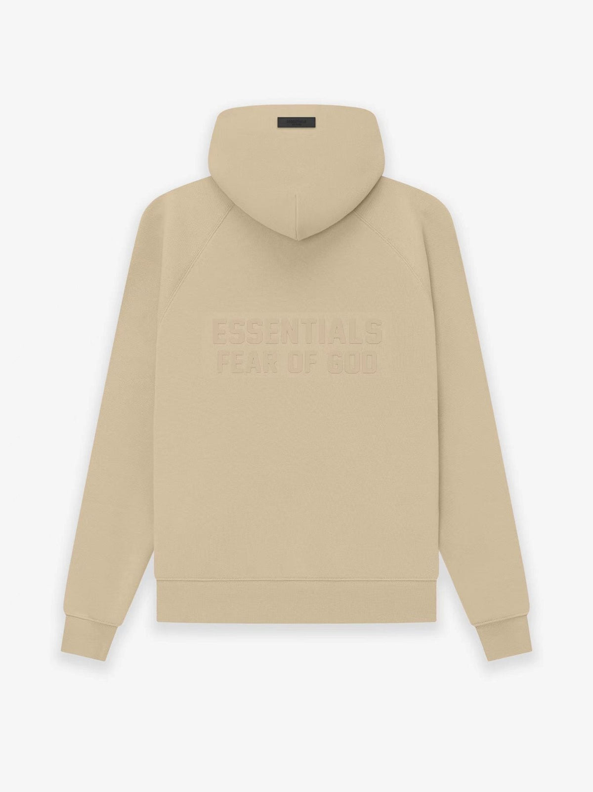 Essentials Fear of God Tonal Back Wordmark Pullover Hoodie