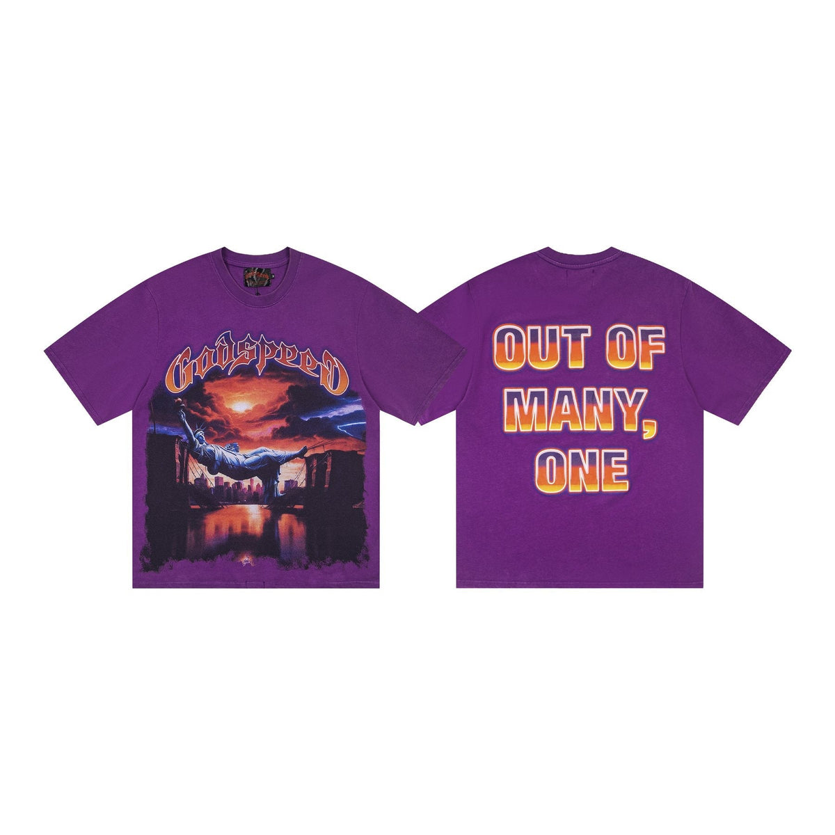 Godspeed Out of Many One Short-Sleeve Graphic T-Shirt
