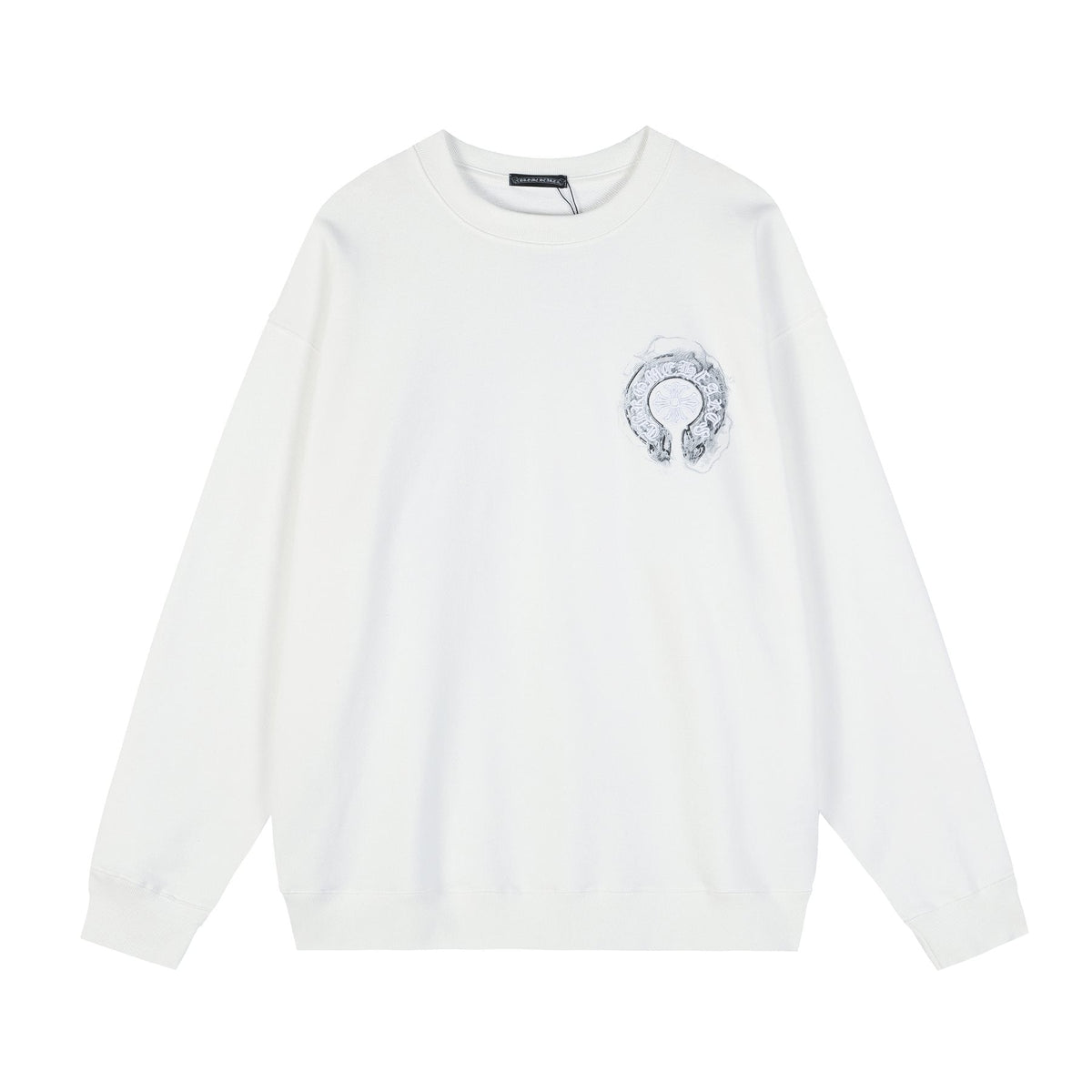 Chrome Hearts Cross Graphic Crewneck Sweatshirt