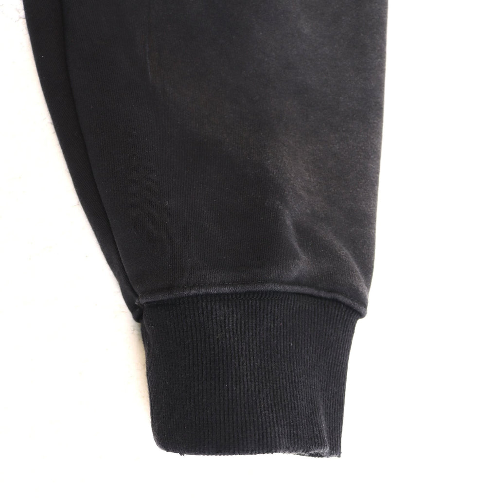 Valley Dreams Varsity Crest Washed Black Zip Hoodie