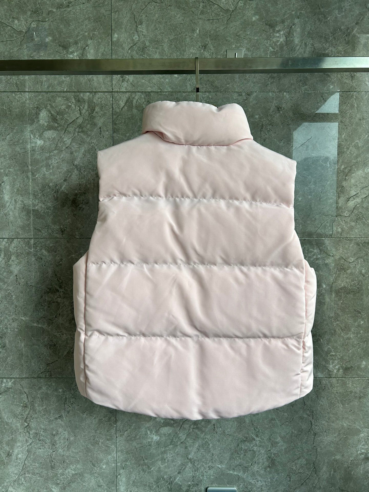 Canada Goose Quilted Blush Pink Zip-Front Puffer Vest