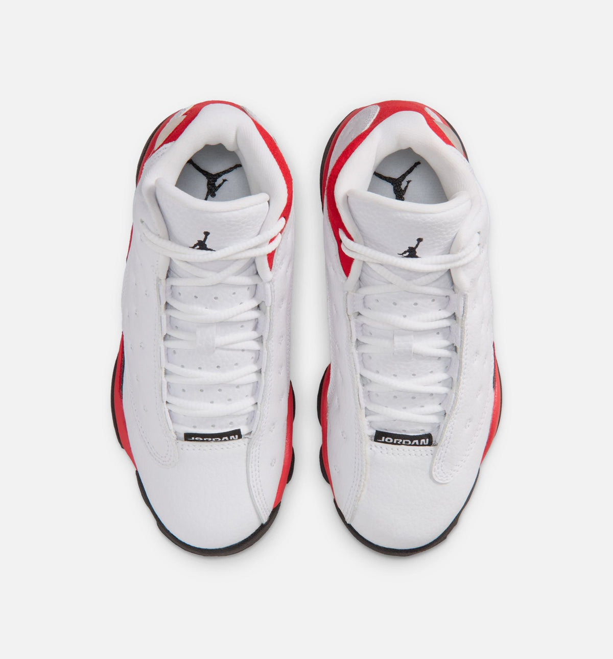 Air Jordan 13 Retro White & University Red Preschool Lifestyle Shoes - White/Black/True Red