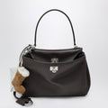 Balenciaga - Small Rodeo bag in calfskin leather, espresso