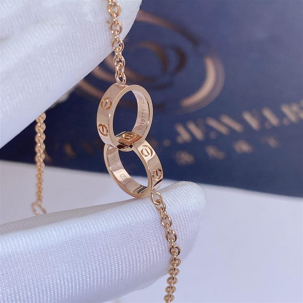 CARTIER LOVE BRACELET DOUBLE RING