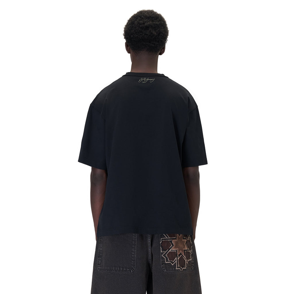 "aziza" T Shirt black 02