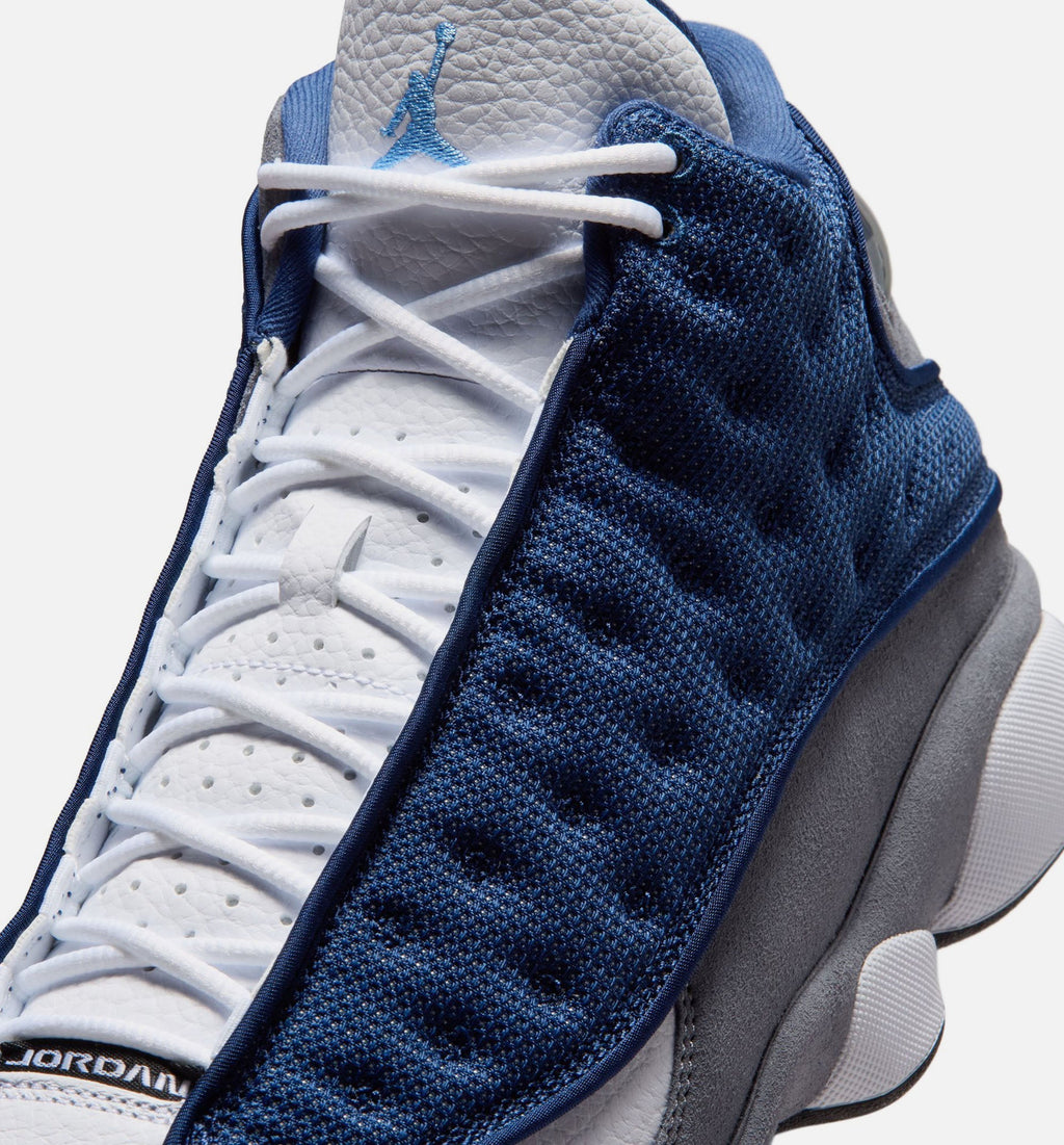 Air Jordan 13 Retro Flint Men's Sneakers - Navy / University Blue / Flint Grey
