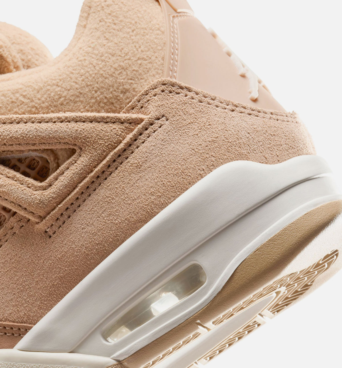 Air Jordan 4 Retro Cozy Girl Women's Lifestyle Shoes - Hemp/Light Orewood Brown