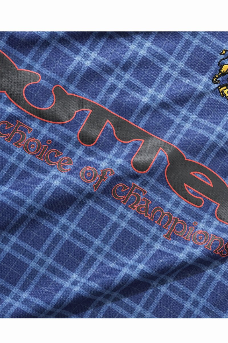 BUTTER PLAID JERSEY Navy / Slate