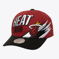 M&N NBA Miami Heat Zoom By Pro Snapback Hat