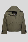 Canada Goose Olive Green Hooded Utility Jacket