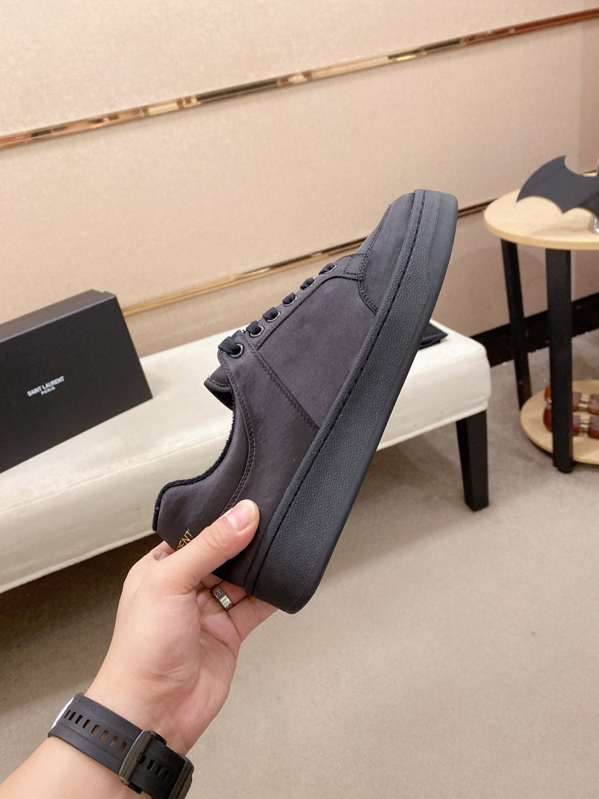 Saint Laurent Low-Top Sneakers - Padded Collar