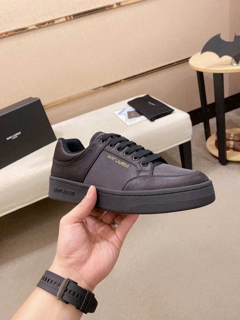 Saint Laurent Low-Top Sneakers - Padded Collar