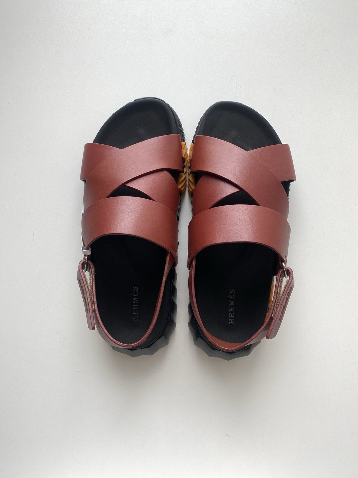 Hermès Nappa Calfskin Slingback Sandals