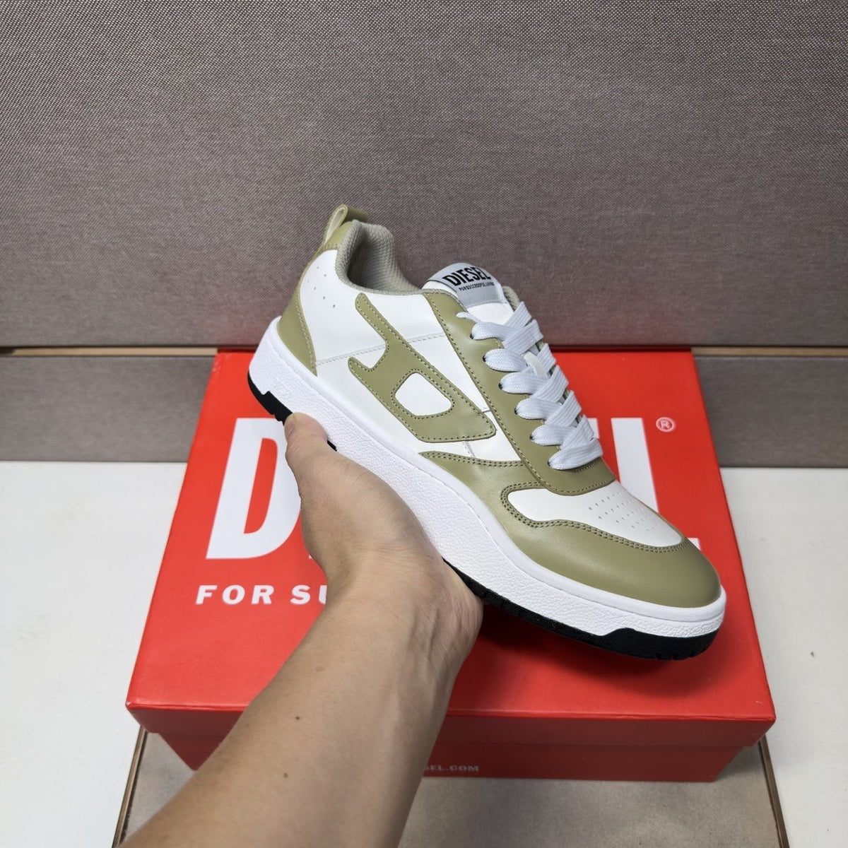 Diesel Panel Low-Top Sneakers