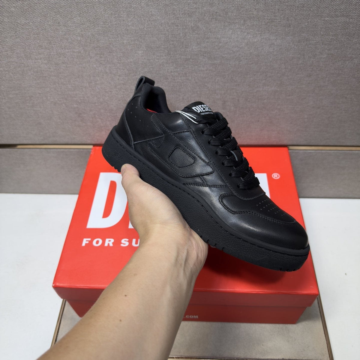 Diesel Panel Low-Top Sneakers