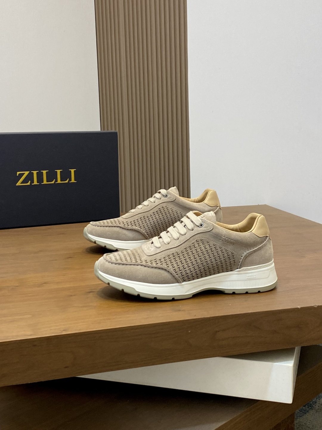 Zilli Men's Textured Low-Top Sneakers - Padded Collar