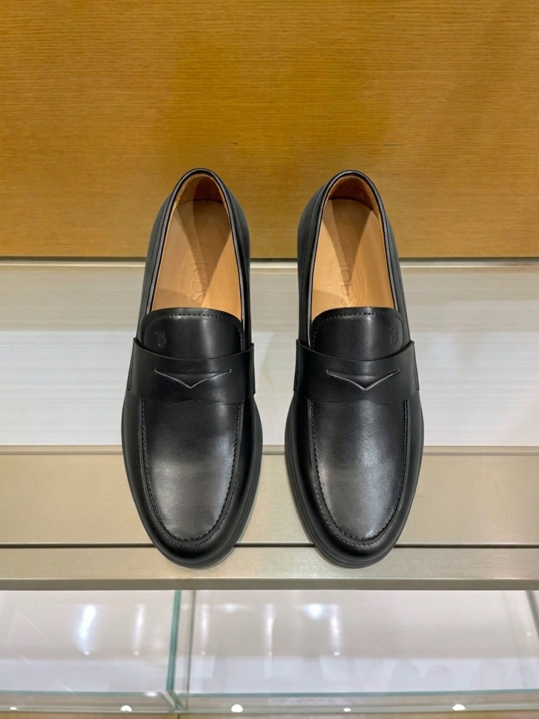 TOD'S Apron-Toe Slip-On Loafers