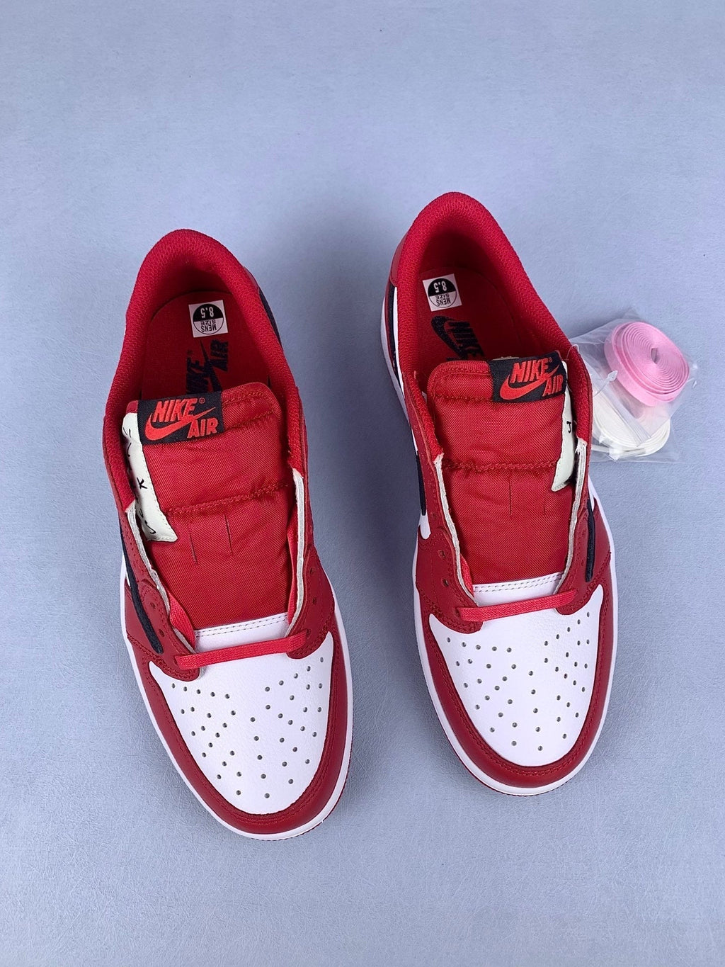 Air Jordan 1 Low Chicago Black/Red Unisex Sneakers DM7866-101